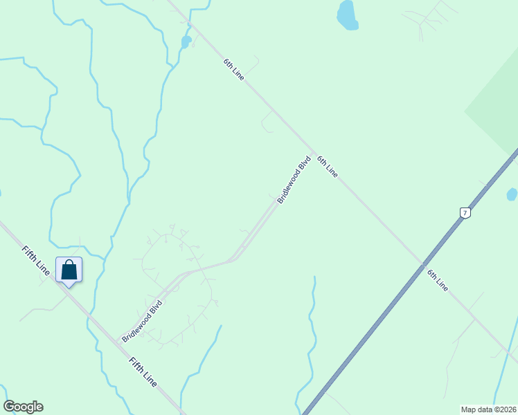 map of restaurants, bars, coffee shops, grocery stores, and more near 11 Bridlewood Boulevard in Limehouse