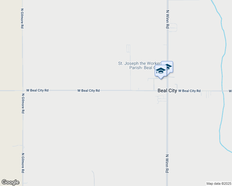 3425 West Beal City Road, Beal City MI Walk Score