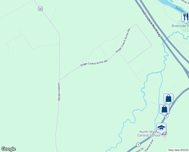 map of restaurants, bars, coffee shops, grocery stores, and more near 22 Carriage Knolls Road in Chestertown