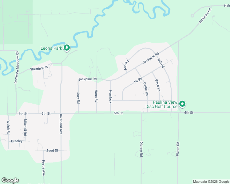 map of restaurants, bars, coffee shops, grocery stores, and more near 51460 Hemlock in La Pine