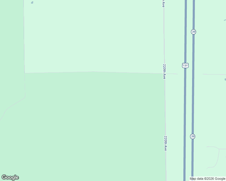 map of restaurants, bars, coffee shops, grocery stores, and more near 22485 14 Mile Road in Big Rapids