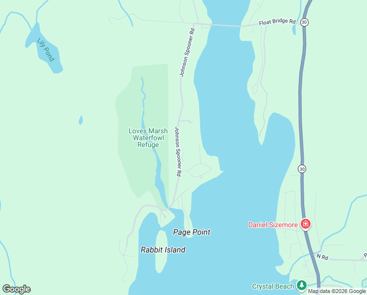 map of restaurants, bars, coffee shops, grocery stores, and more near 587 Johnson Spooner Road in Fair Haven