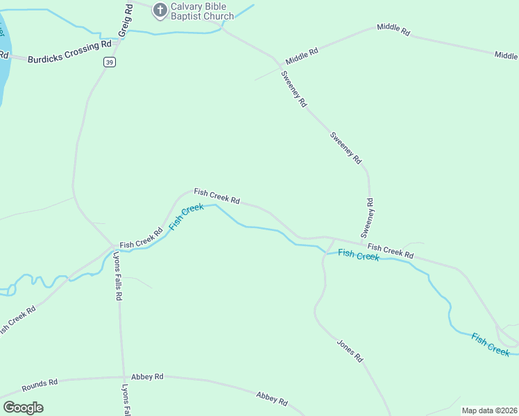 map of restaurants, bars, coffee shops, grocery stores, and more near 6964 Fish Creek Road in Lewis County