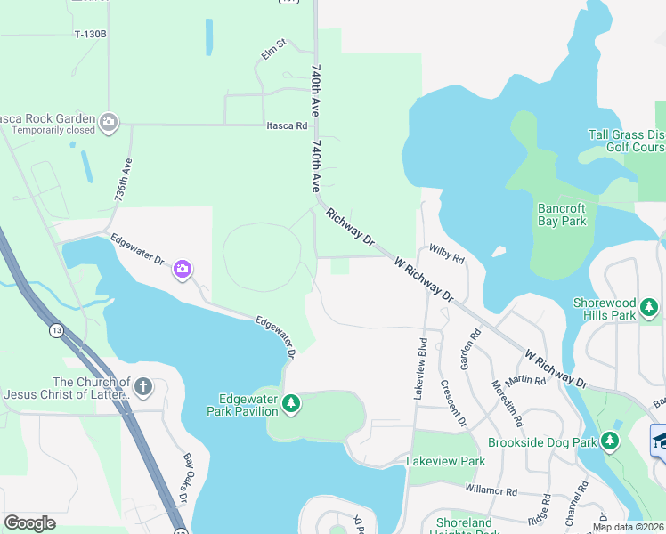 map of restaurants, bars, coffee shops, grocery stores, and more near 1609 Country Club Road in Albert Lea