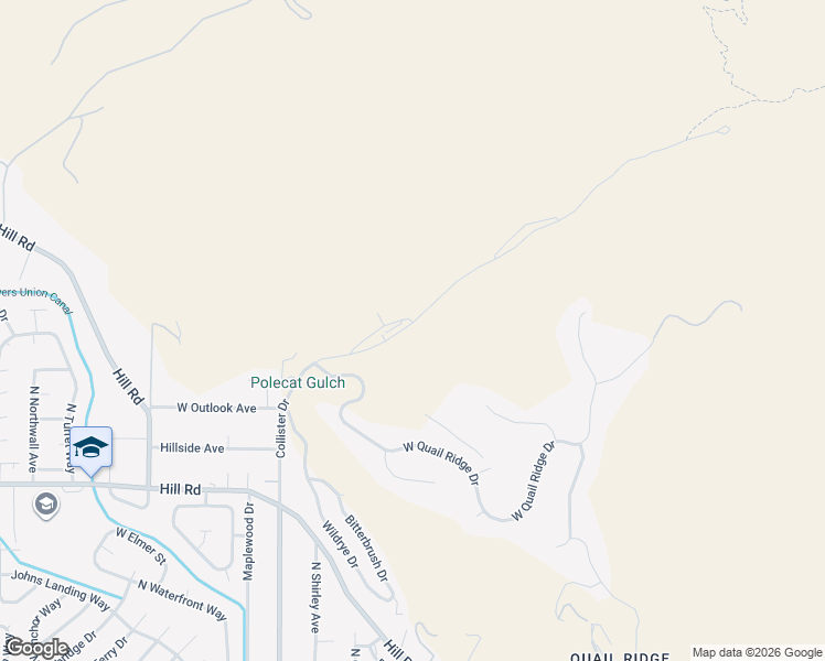 map of restaurants, bars, coffee shops, grocery stores, and more near 5626 Collister Drive in Boise