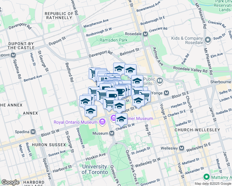 Map Of Yorkville Toronto 110 Yorkville Avenue, Toronto On - Walk Score