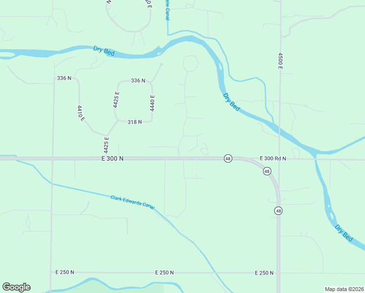 map of restaurants, bars, coffee shops, grocery stores, and more near 4460 East 328 North in Rigby
