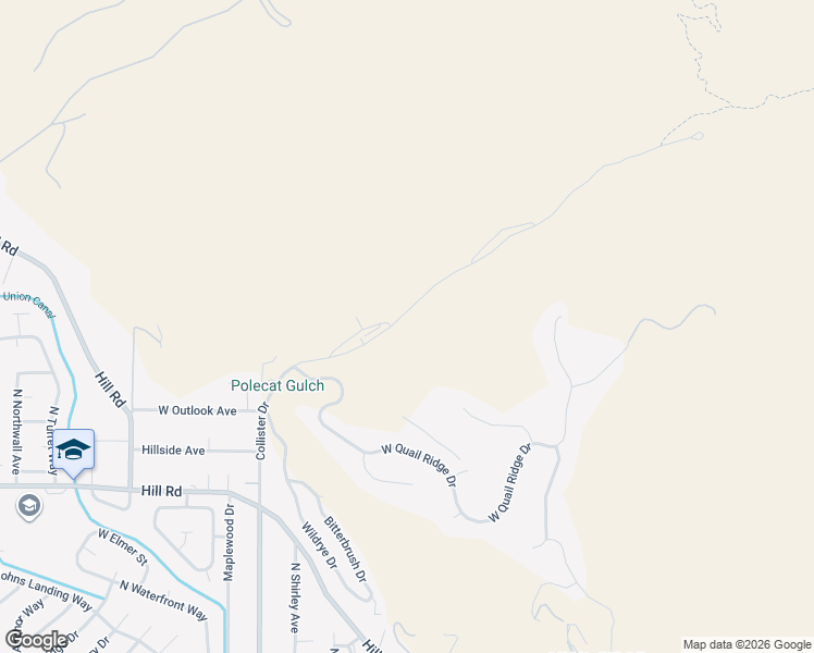 map of restaurants, bars, coffee shops, grocery stores, and more near 5626 Collister Drive in Boise