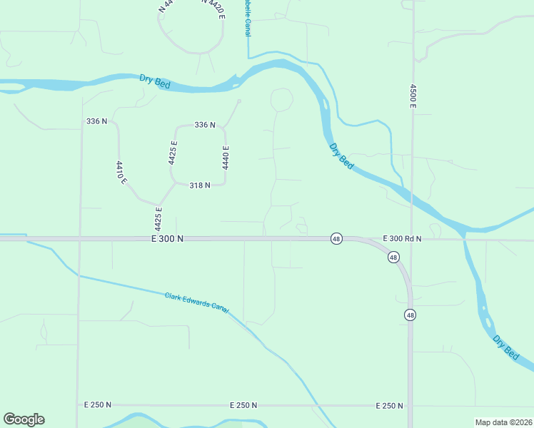 map of restaurants, bars, coffee shops, grocery stores, and more near 4460 East 328 North in Rigby