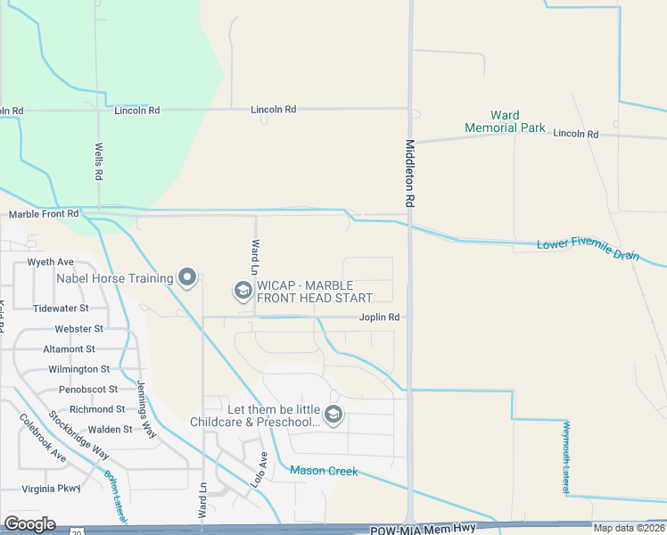 map of restaurants, bars, coffee shops, grocery stores, and more near 11161 Marble Front Road in Caldwell