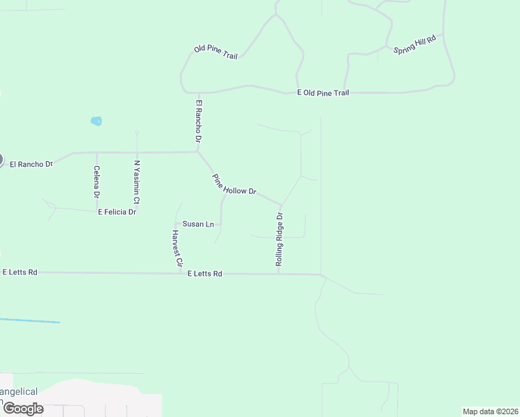 map of restaurants, bars, coffee shops, grocery stores, and more near 3898 Pine Hollow Drive in Midland
