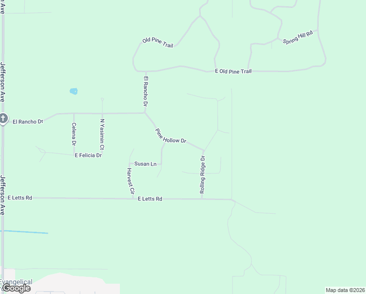 map of restaurants, bars, coffee shops, grocery stores, and more near 3898 Pine Hollow Drive in Midland