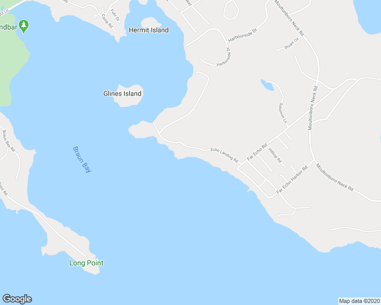 map of restaurants, bars, coffee shops, grocery stores, and more near 39 Echo Landing Road in Moultonborough