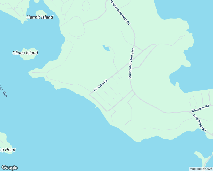 map of restaurants, bars, coffee shops, grocery stores, and more near 6 Hilltop Road in Moultonborough