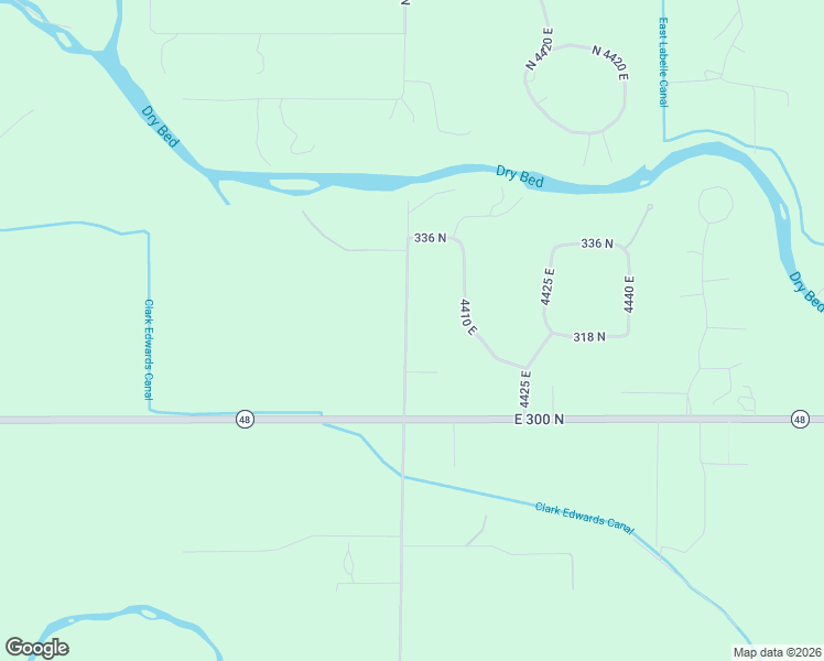 map of restaurants, bars, coffee shops, grocery stores, and more near 316 North 4400 East in Rigby