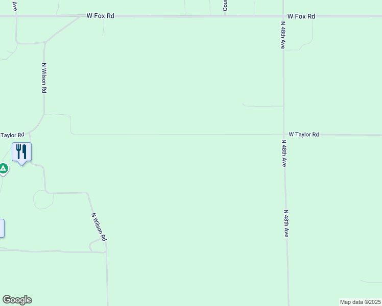 map of restaurants, bars, coffee shops, grocery stores, and more near 6749 West Taylor Road in Mears