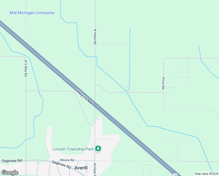 map of restaurants, bars, coffee shops, grocery stores, and more near 805 East Price Road in Midland