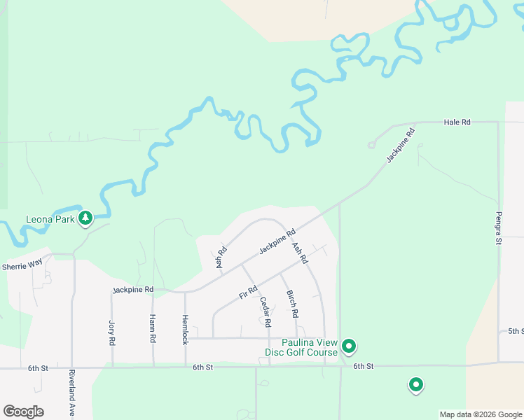 map of restaurants, bars, coffee shops, grocery stores, and more near 51566 Ash Road in La Pine