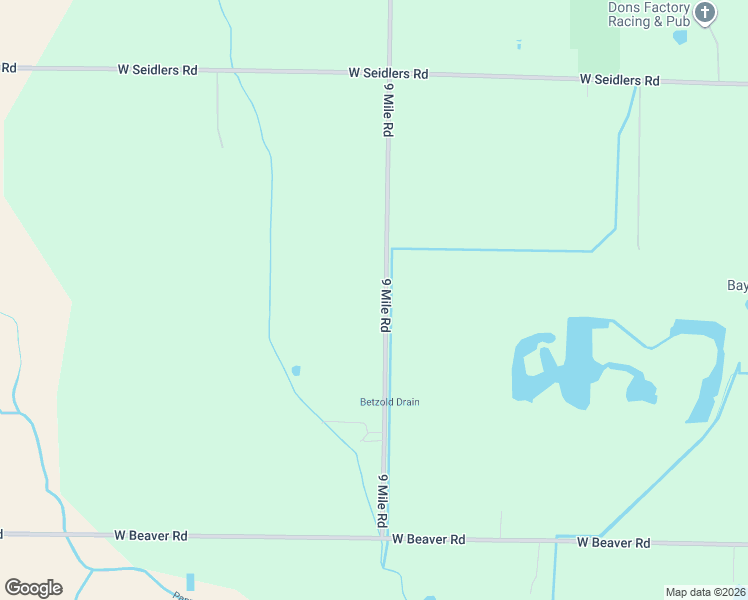 map of restaurants, bars, coffee shops, grocery stores, and more near 2248 9 Mile Road in Kawkawlin