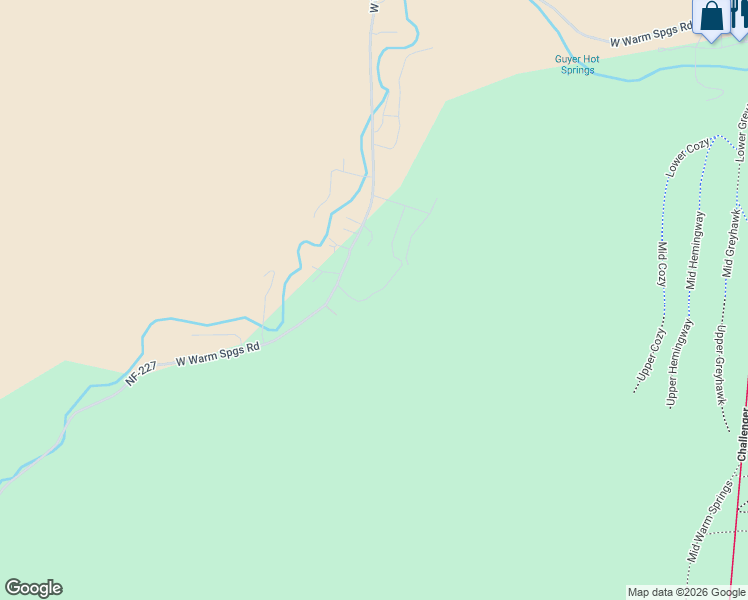 map of restaurants, bars, coffee shops, grocery stores, and more near 113-117 Board Loop Lane in Ketchum
