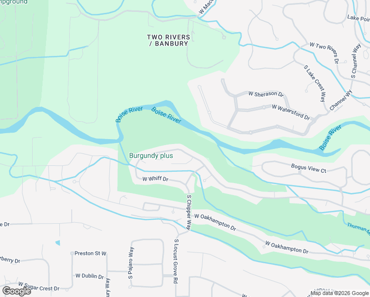 map of restaurants, bars, coffee shops, grocery stores, and more near 1468 West Par Court in Eagle