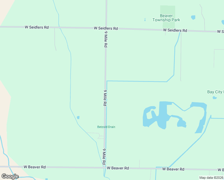 map of restaurants, bars, coffee shops, grocery stores, and more near 2225 9 Mile Road in Kawkawlin