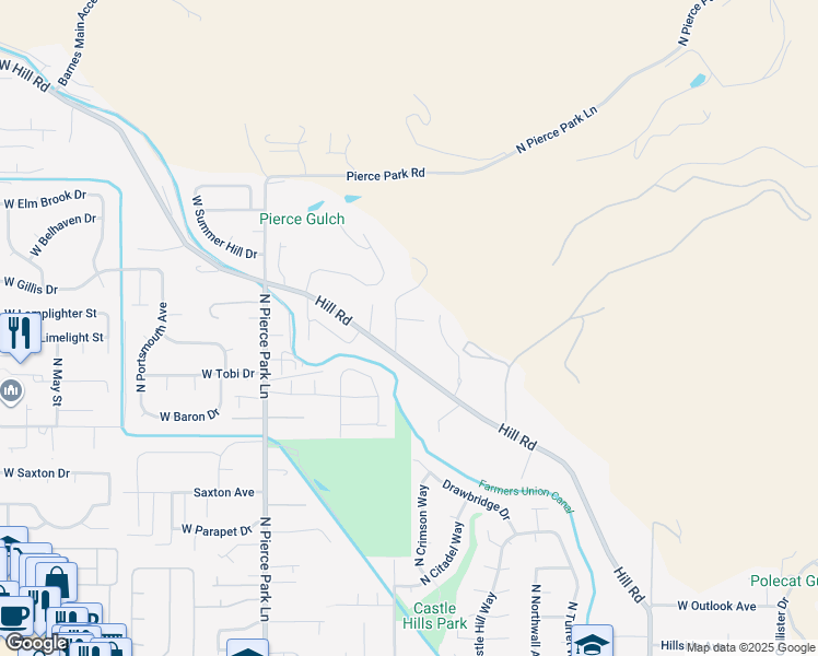 map of restaurants, bars, coffee shops, grocery stores, and more near 6227 Eugene Lane in Boise