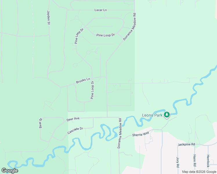 map of restaurants, bars, coffee shops, grocery stores, and more near 15505 Rim Drive in La Pine