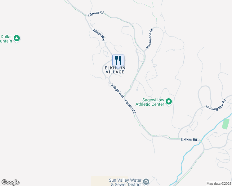 map of restaurants, bars, coffee shops, grocery stores, and more near in Sun Valley