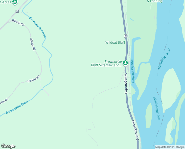 map of restaurants, bars, coffee shops, grocery stores, and more near Unnamed Road in Brownsville