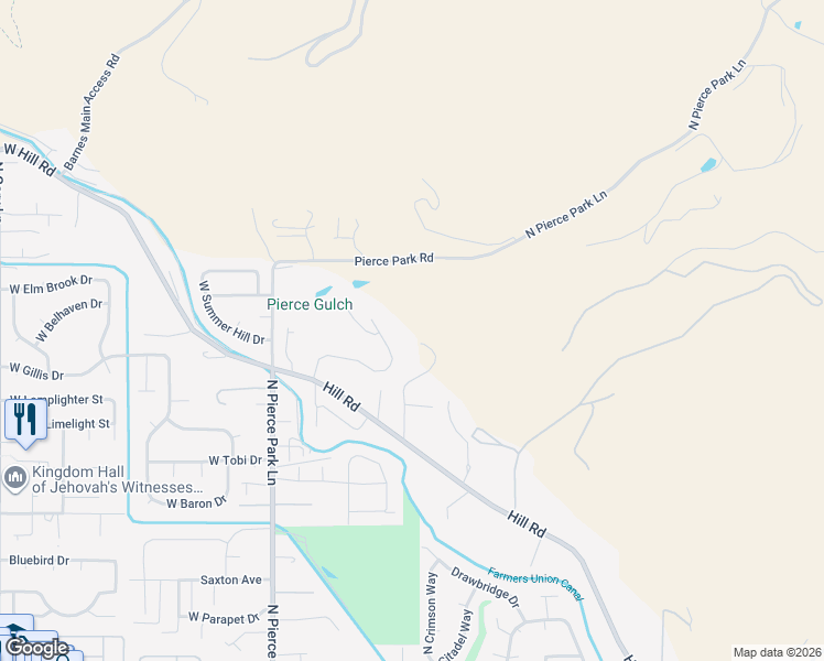 map of restaurants, bars, coffee shops, grocery stores, and more near 6605 Eugene Ln in Boise