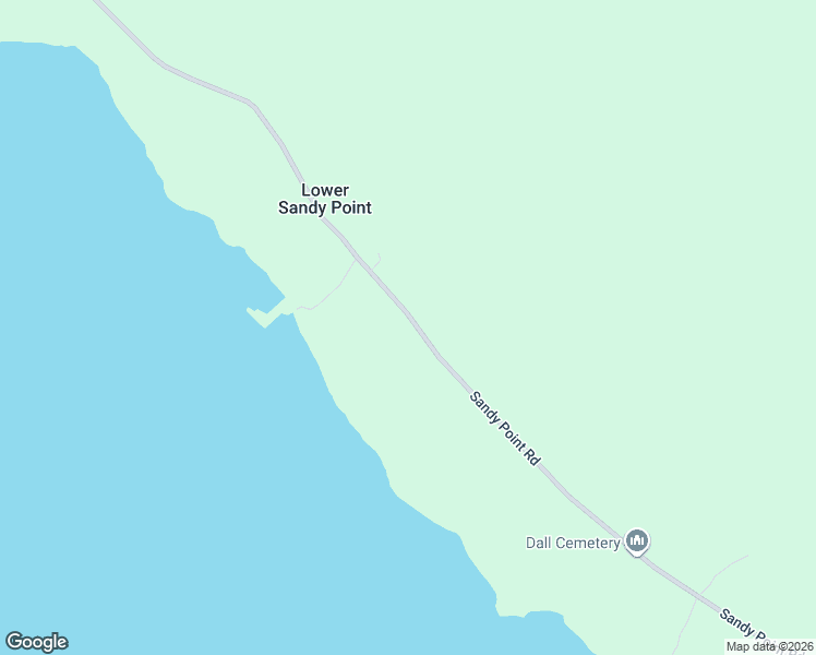 map of restaurants, bars, coffee shops, grocery stores, and more near 2135 Sandy Point Road in Shelburne