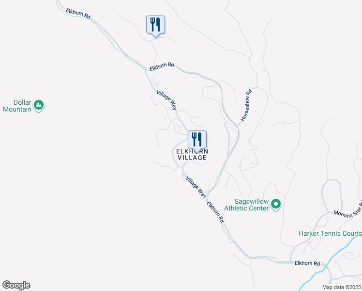 map of restaurants, bars, coffee shops, grocery stores, and more near in Sun Valley