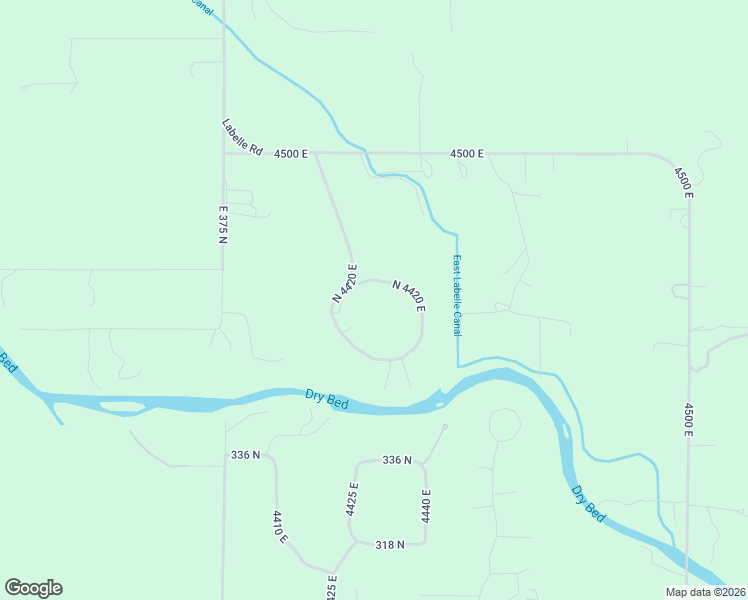 map of restaurants, bars, coffee shops, grocery stores, and more near 375 N in Rigby