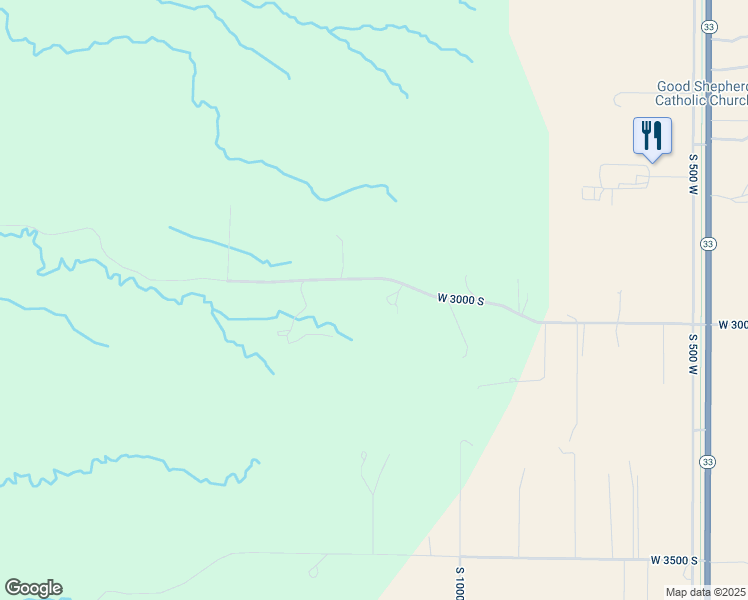 map of restaurants, bars, coffee shops, grocery stores, and more near 1135 West 3000 South in Victor