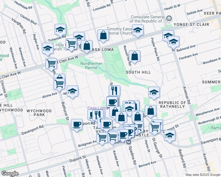 300 Spadina Road, Toronto ON Walk Score
