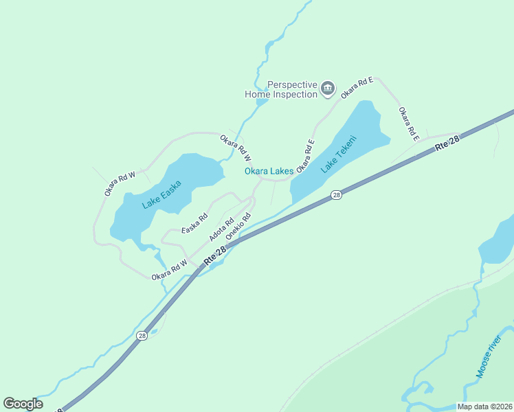 map of restaurants, bars, coffee shops, grocery stores, and more near 144 Onekio Road in Thendara