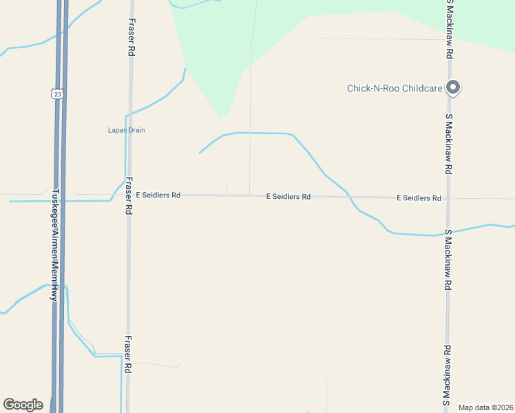 map of restaurants, bars, coffee shops, grocery stores, and more near 1206 East Seidlers Road in Kawkawlin