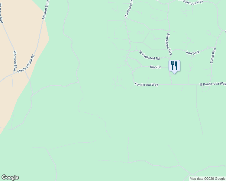 map of restaurants, bars, coffee shops, grocery stores, and more near 14731 Longleaf Pines in La Pine