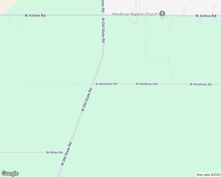 map of restaurants, bars, coffee shops, grocery stores, and more near 7602-7998 West Weidman Road in Sherman