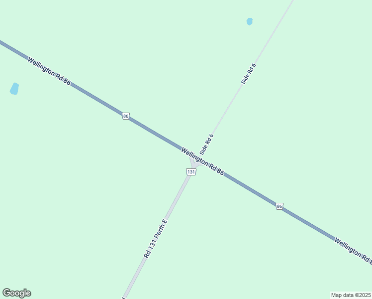 map of restaurants, bars, coffee shops, grocery stores, and more near 8485 Perth County Line 86 in Listowel