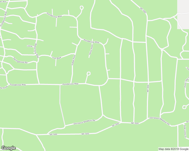 map of restaurants, bars, coffee shops, grocery stores, and more near 51850 Knob Cone in La Pine