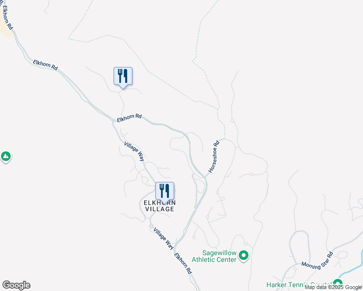 map of restaurants, bars, coffee shops, grocery stores, and more near Elkhorn Rd in Hailey