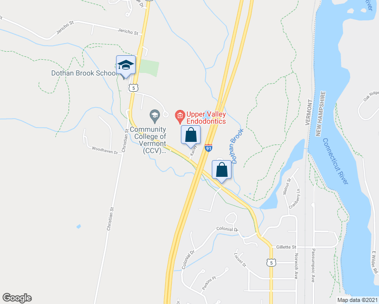 map of restaurants, bars, coffee shops, grocery stores, and more near 2617 Hartford Avenue in Hartford