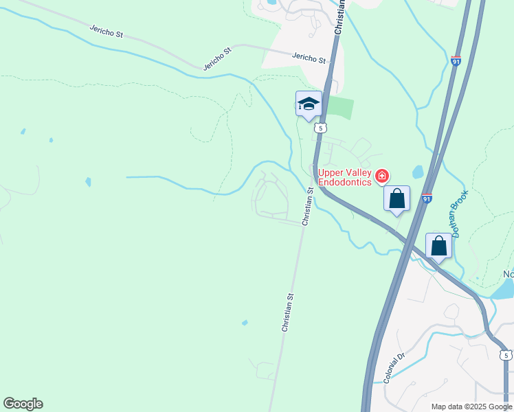 map of restaurants, bars, coffee shops, grocery stores, and more near 247 Woodhaven Drive in Hartford