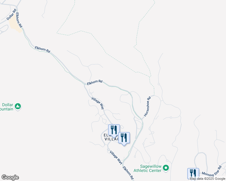 map of restaurants, bars, coffee shops, grocery stores, and more near Sun Valley Trail in Hailey