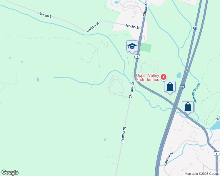 map of restaurants, bars, coffee shops, grocery stores, and more near 247 Woodhaven Drive in Hartford