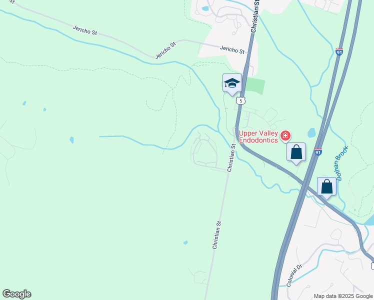map of restaurants, bars, coffee shops, grocery stores, and more near 253 Woodhaven Drive in Hartford