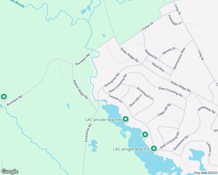 map of restaurants, bars, coffee shops, grocery stores, and more near 30 Deer Crossing Road in Limerick