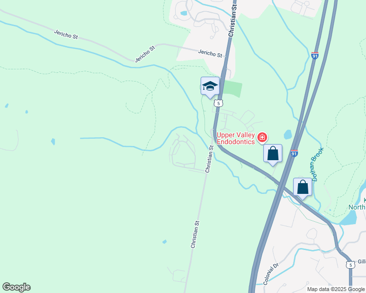 map of restaurants, bars, coffee shops, grocery stores, and more near 247 Woodhaven Drive in Hartford